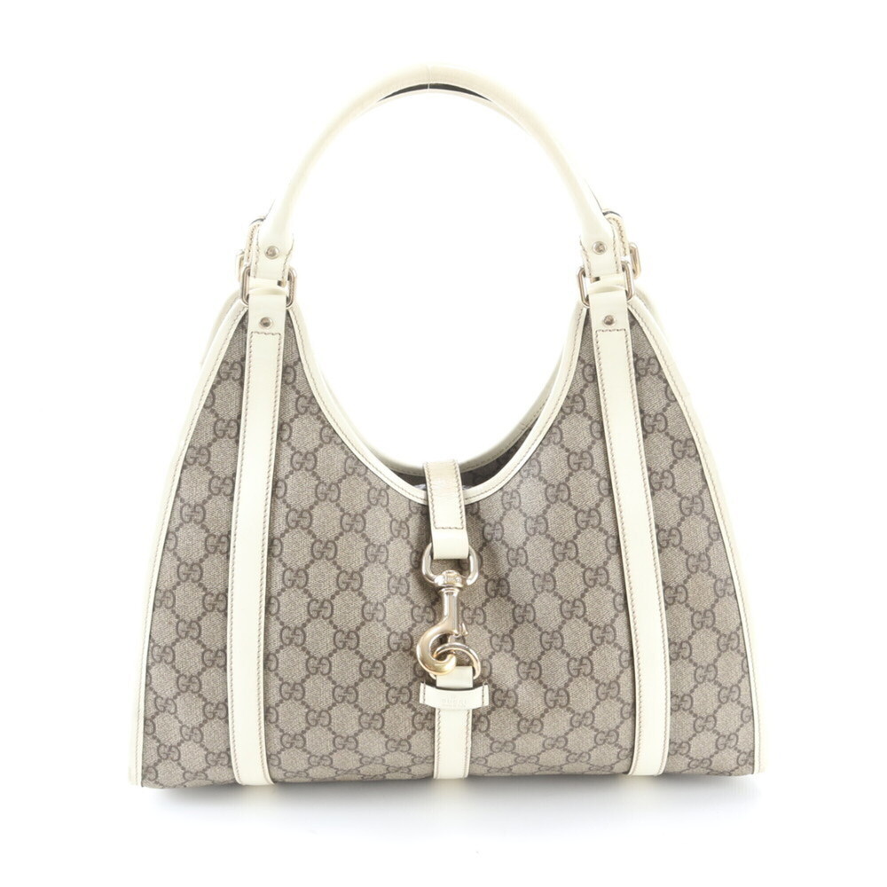 GUCCI Brown Leather Jackie Shoulder Bag